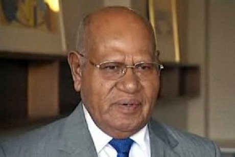 PHOTO John Momis, incumbent president of the Autonomous Region of Bougainville.