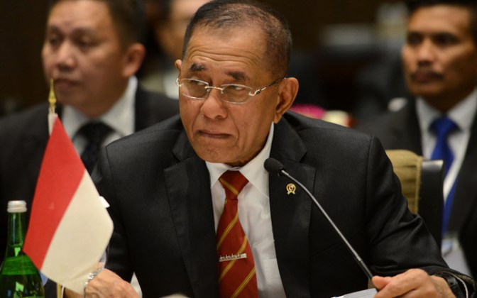 Ryamizard Ryacudu Photo: AFP