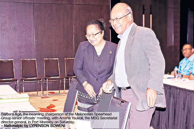 PNG to take over MSG chairmanship from SI