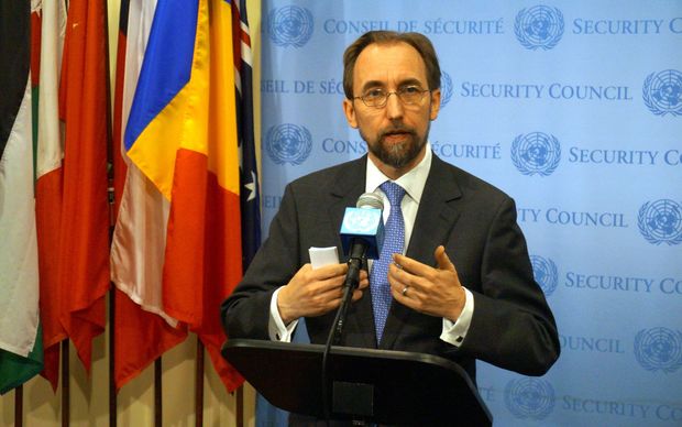 UN High Commissioner for Human Rights Zeid Ra'ad Al-Hussein said the Convention against Torture allows no justification for torture. Photo: AFP