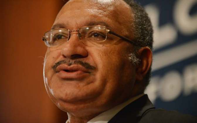 PNG PM Peter O'Neill Photo: AFP / Peter Parks