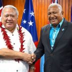 PM Samoa tekankan hubungan baik dengan Bainimarama