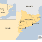 Catalan referendum: Clashes as voters defy Madrid