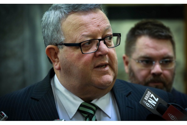 Menlu Selandia Baru, Gerry Brownlee (Foto: RNZ / Alexander Robertson)