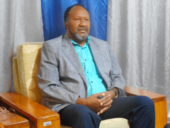 Prime Minister Charlot Salwai ... "Vanuatu continues to commit to spearheading the West Papua cause". Image: Vanuatu Daily Post