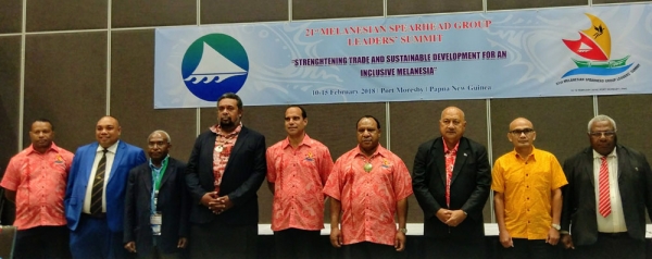 MSG Foreign Ministers and officials at the MSG talks