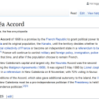 The French Election in the Pacific