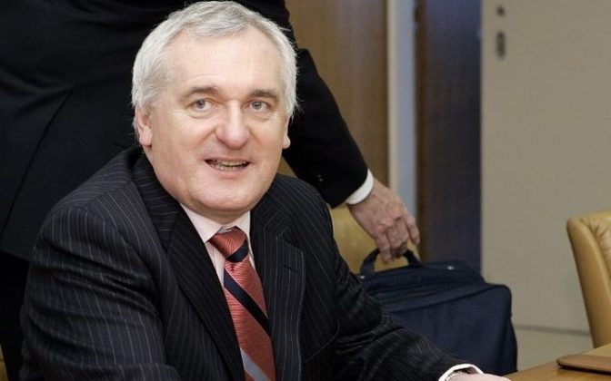Mantan Perdana Menteri Irlandia, Bertie Ahern, pada tahun 2007. -RNZI/ AFP