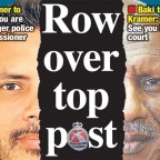 Row over top post