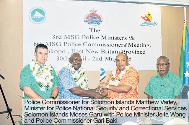 POLICE Minister Jelta Wong