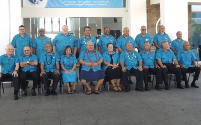 Pacific Leaders of the Pacific Islands Forum Photo: Tipi Autagavaia