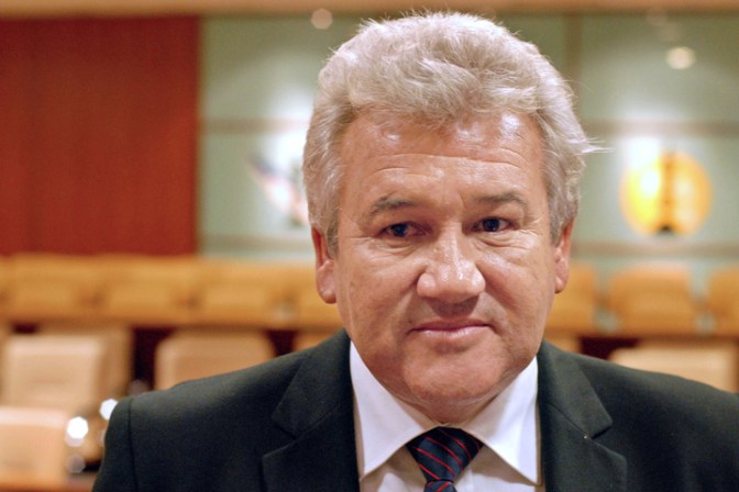  Former president of New Caledonia Harold Martin. Photo: AFP 