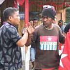 Aktivis West Papua protes stan Indonesia di MAF