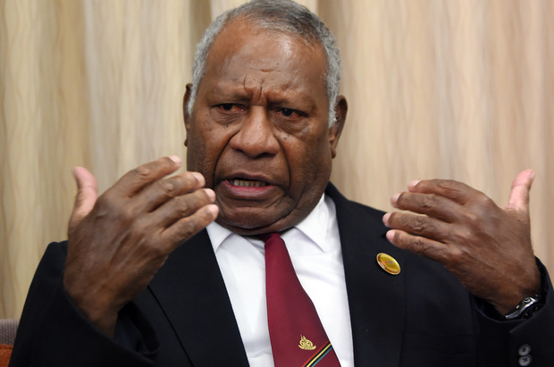 Father Baldwin Lonsdale, President of Vanuatu