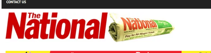 The National Papua New Guinea News paper