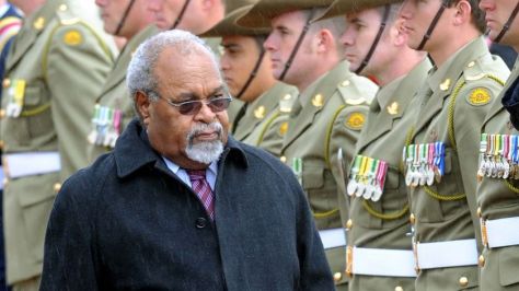 Sir Michael Somare served four terms as PNG prime minister, most recently in 2011.(Alan Porritt, File Photo: AAP)