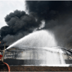 Firefighters extinguish days-long West Java oil refinery inferno
