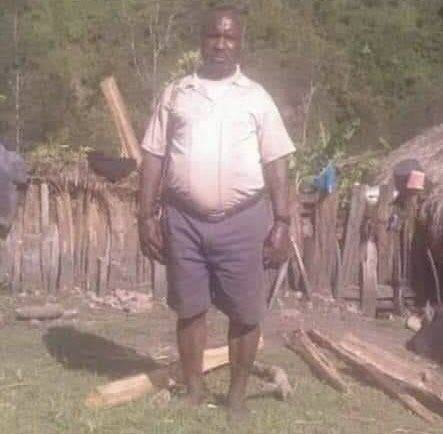 Lagan Hagabal, West Papuan priest killed by the Indonesian military on 9th May 2021.