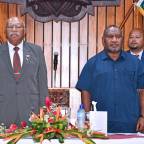 PRIME MINISTER MARAPE HOSTED OFFICIAL DINNER FOR PRIME MINISTER RABUKA AND HIS DELEGATION